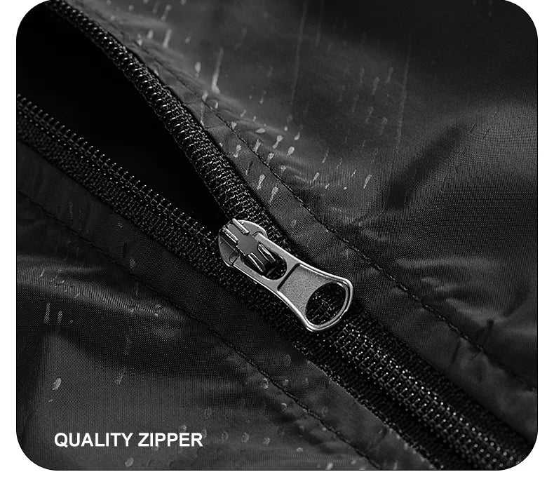 LNGXO Wasserdichte Wanderjacken für Damen und Herren, Sonnenschutz, Windschutz, Camping, Klettern, Regenmantel, Unisex, tragbare Kleidung