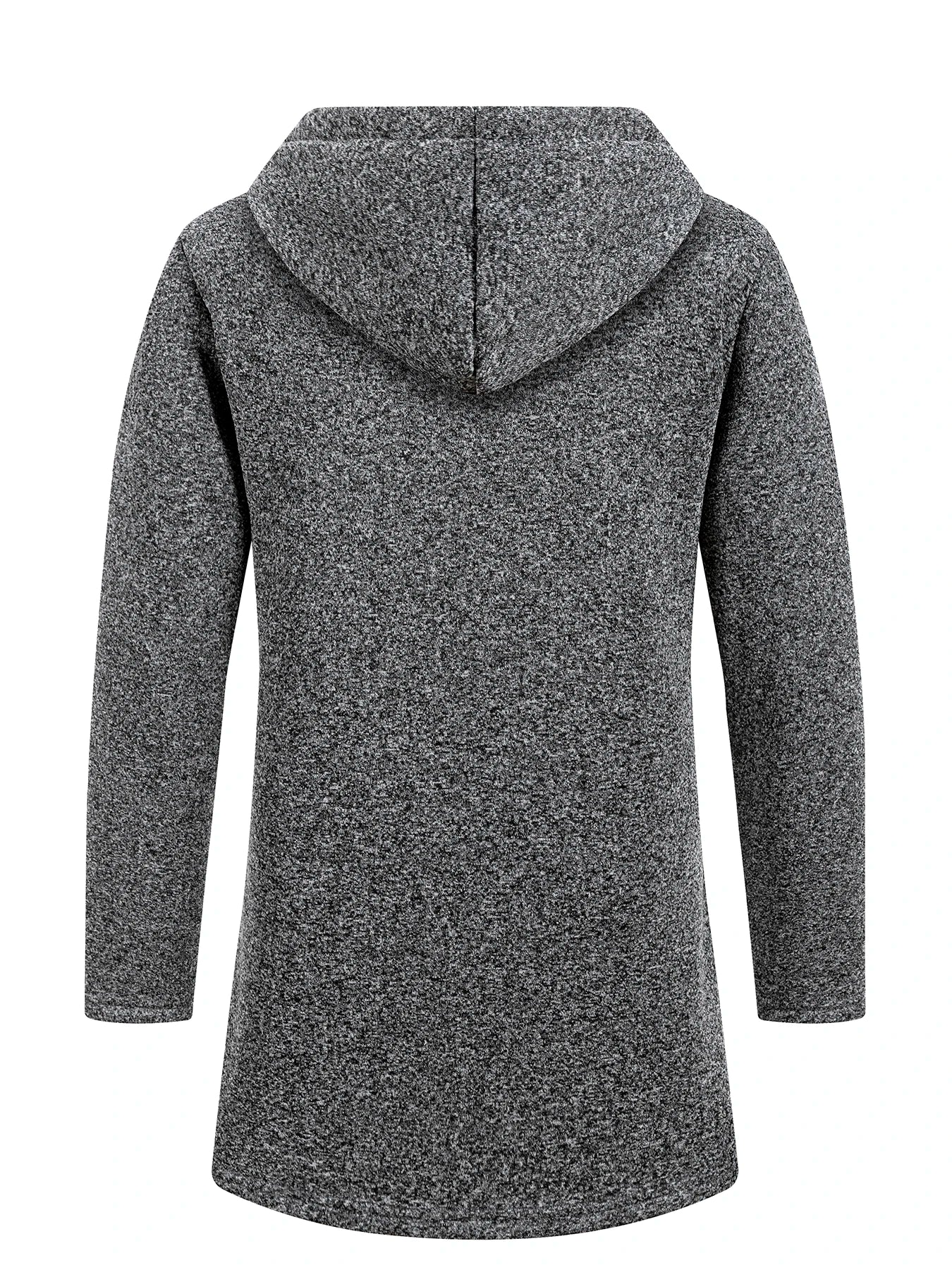 Sudadera con capucha para hombre, ideal para otoño e invierno. Forro polar cálido con cremallera.