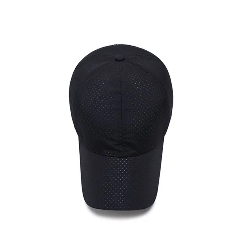 Gorra de béisbol de malla de color liso para hombre, ideal para primavera y verano. Gorra de béisbol para mujer, estilo coreano, perfecta para otoño. Gorra con protección solar, transpirable y con visera.
