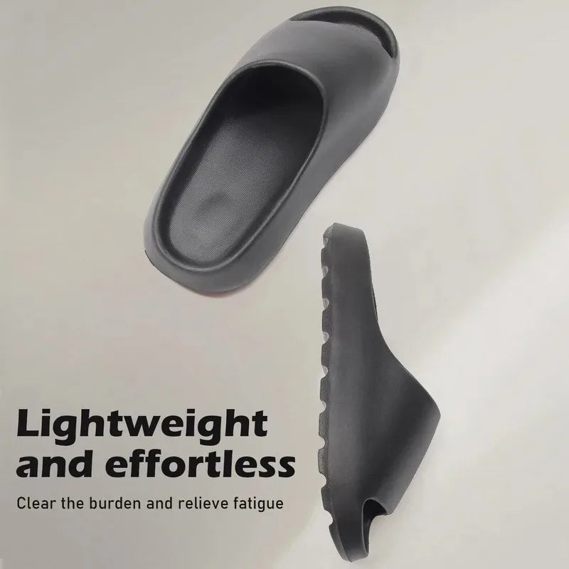 Sandalias de coco, sandalias de suela gruesa tipo nube, moda de verano, suela suave, sandalias de playa para hombre, sandalias para mujer, sandalias de EVA