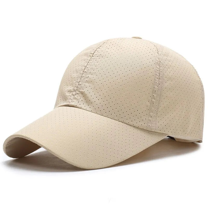 Gorra de béisbol de malla de color liso para hombre, ideal para primavera y verano. Gorra de béisbol para mujer, estilo coreano, perfecta para otoño. Gorra con protección solar, transpirable y con visera.