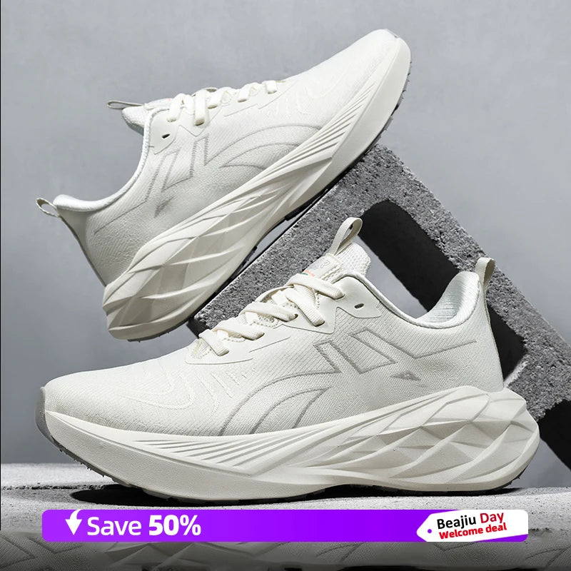 Zapatillas de running, entrenamiento y maratón para hombre. Transpirables, ligeras y cómodas para mujer. Antideslizantes y cómodas para el día a día.